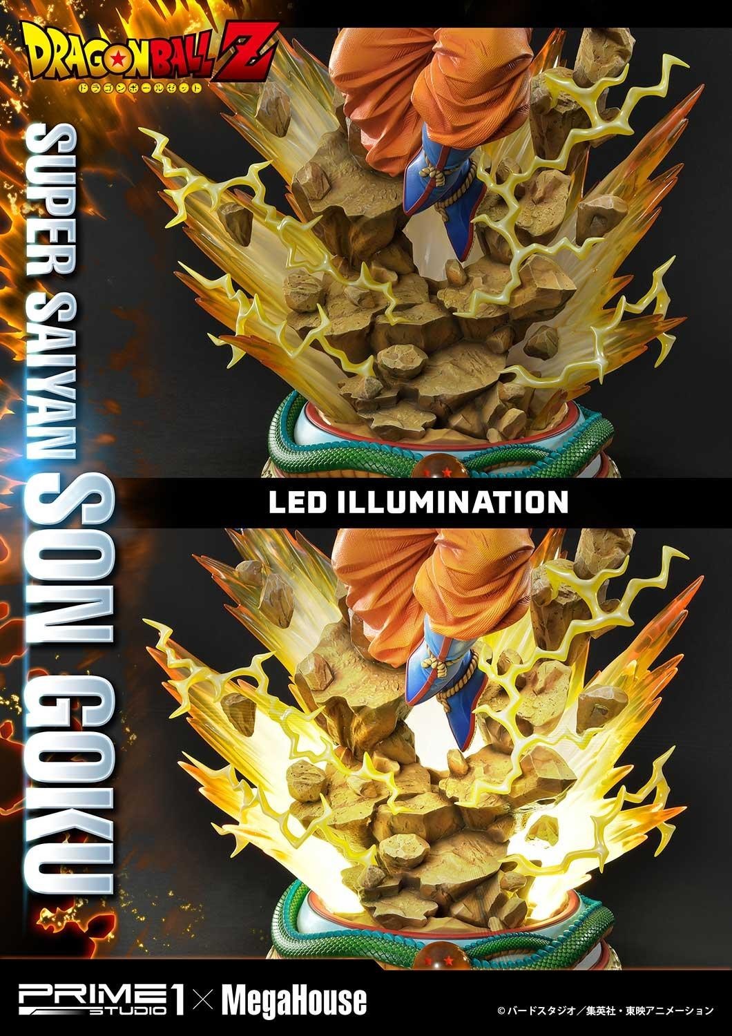 Dragon Ball Z - Son Goku SSJ - Mega Premium Masterline  (MPMDBZ-01) - 1/4 (MegaHouse, Prime 1 Studio) photo 14