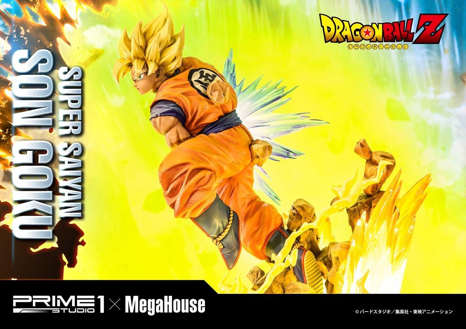 Dragon Ball Z - Son Goku SSJ - Mega Premium Masterline  (MPMDBZ-01) - 1/4 (MegaHouse, Prime 1 Studio) photo 17