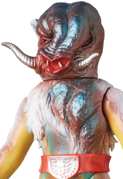 Kamen Rider V3 - Dokuro Inoshishi - Toei Retro Sofubi Collection (Medicom Toy) photo 2
