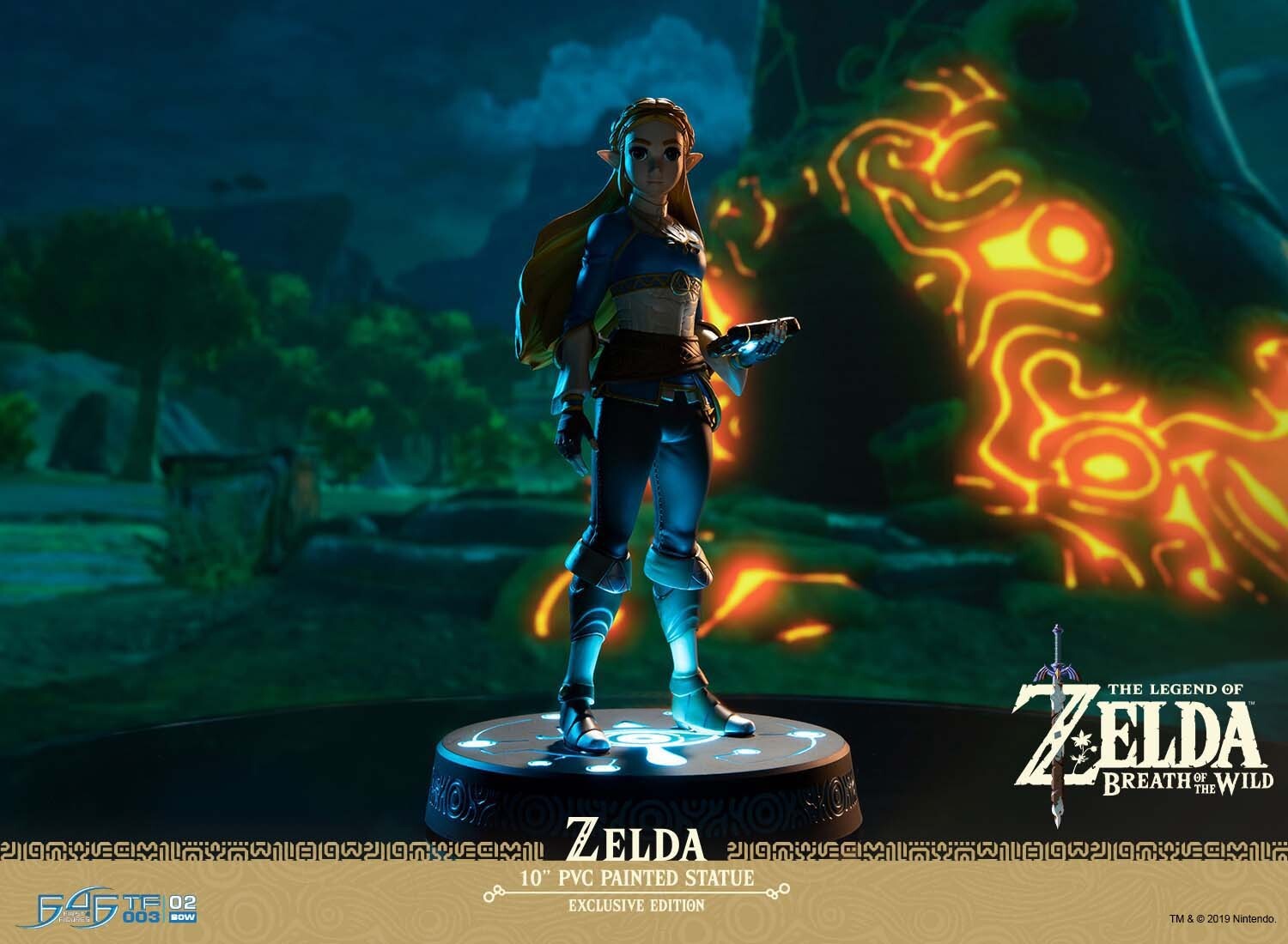 Zelda no Densetsu: Breath of the Wild - Zelda Hime - Light-Up Figure (First 4 Figures) photo 2