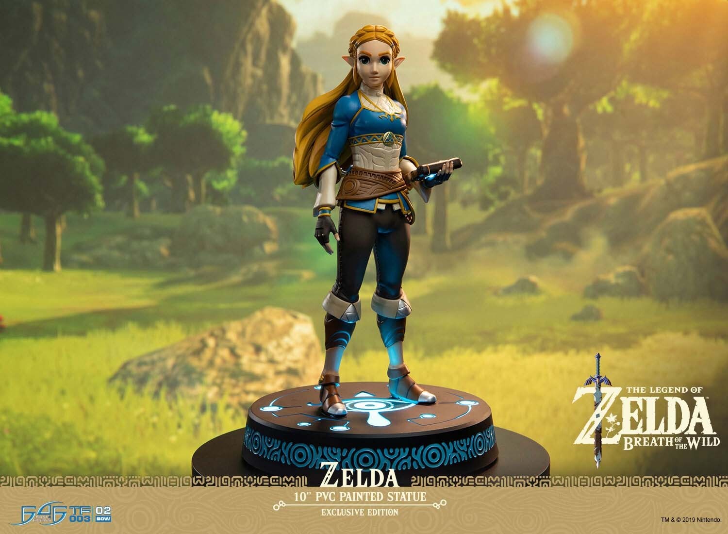 Zelda no Densetsu: Breath of the Wild - Zelda Hime - Light-Up Figure (First 4 Figures) photo 4