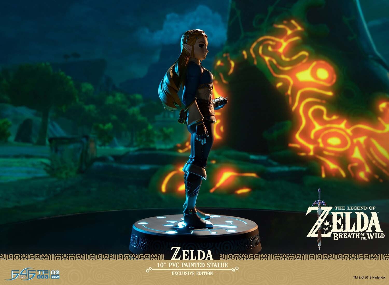 Zelda no Densetsu: Breath of the Wild - Zelda Hime - Light-Up Figure (First 4 Figures) photo 7