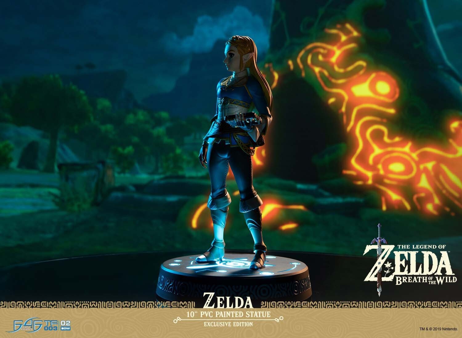 Zelda no Densetsu: Breath of the Wild - Zelda Hime - Light-Up Figure (First 4 Figures) photo 9