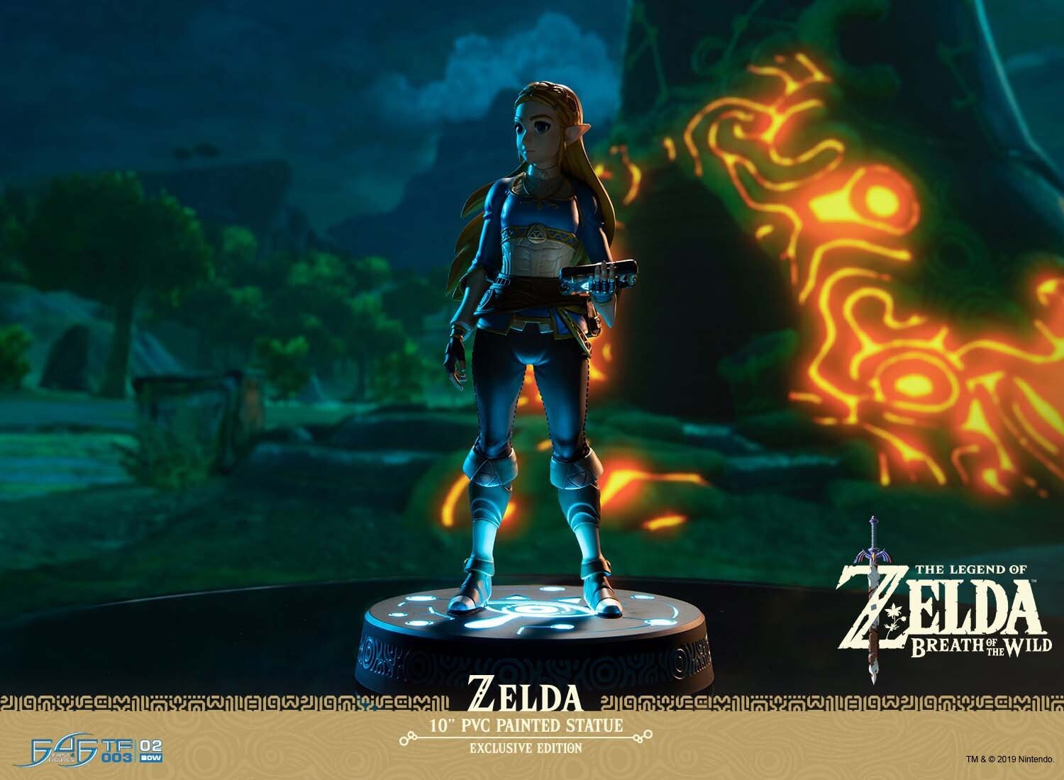 Zelda no Densetsu: Breath of the Wild - Zelda Hime - Light-Up Figure (First 4 Figures) photo 10