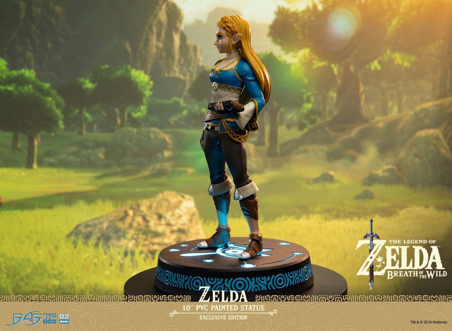 Zelda no Densetsu: Breath of the Wild - Zelda Hime - Light-Up Figure (First 4 Figures) photo 11
