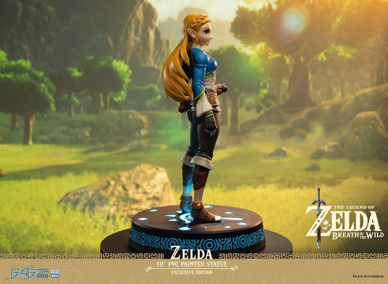 Zelda no Densetsu: Breath of the Wild - Zelda Hime - Light-Up Figure (First 4 Figures) photo 15