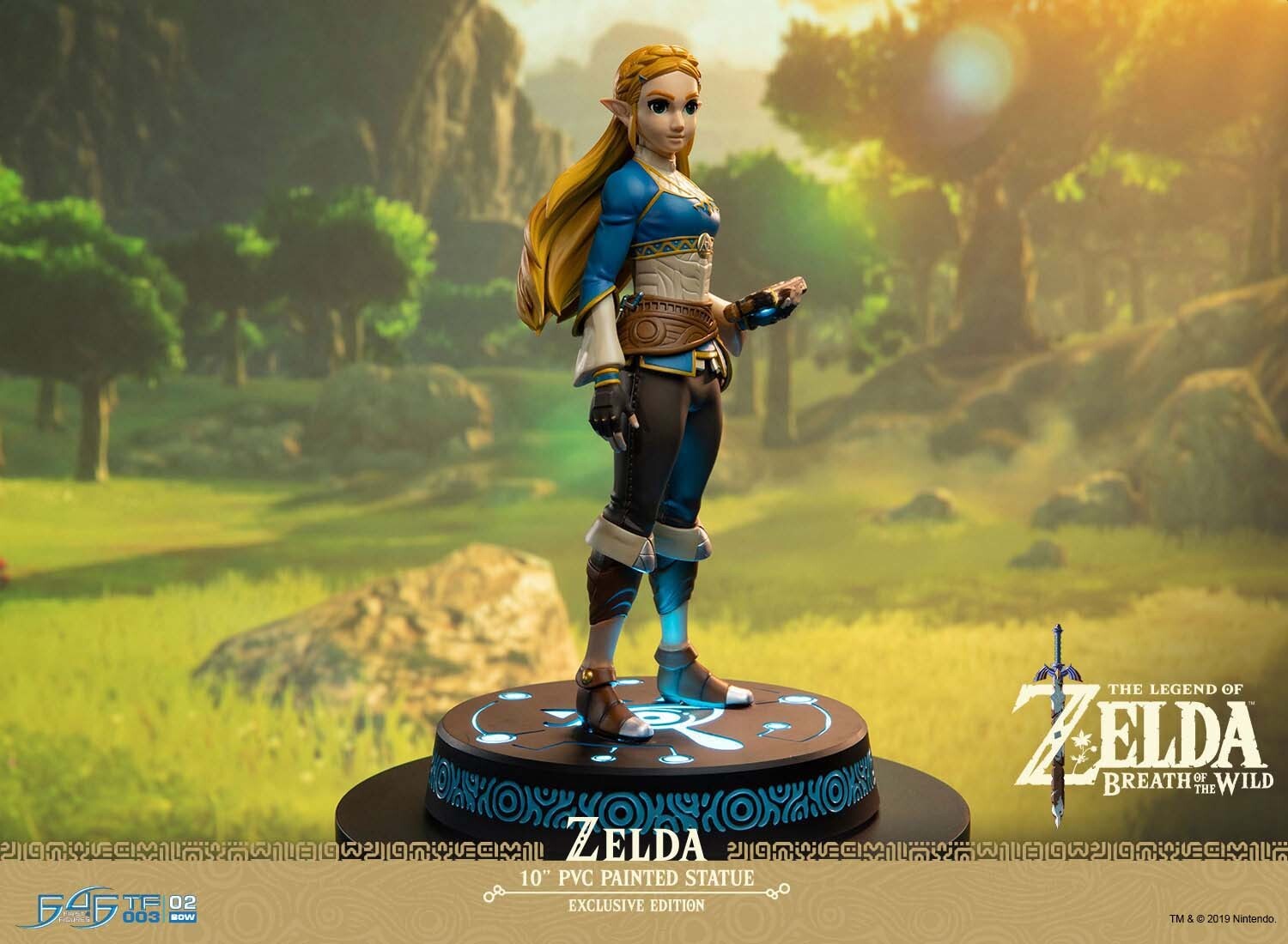 Zelda no Densetsu: Breath of the Wild - Zelda Hime - Light-Up Figure (First 4 Figures) photo 16