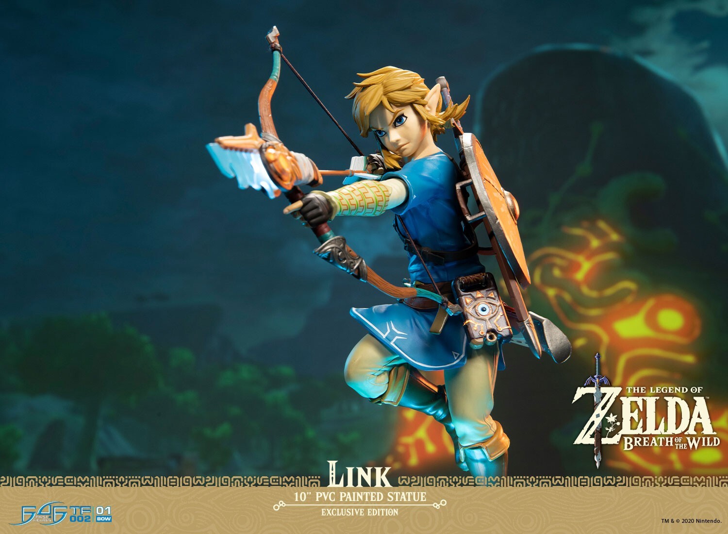 Zelda no Densetsu: Breath of the Wild - Link - Light-Up Figure (First 4 Figures) photo 4