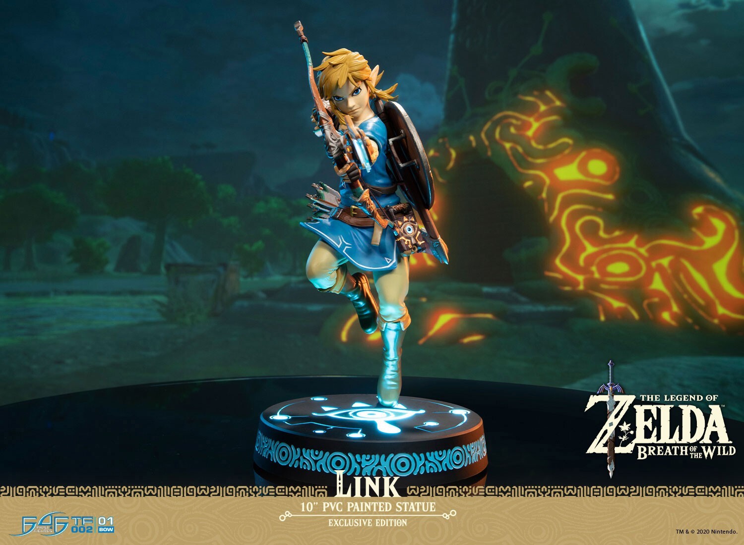 Zelda no Densetsu: Breath of the Wild - Link - Light-Up Figure (First 4 Figures) photo 5