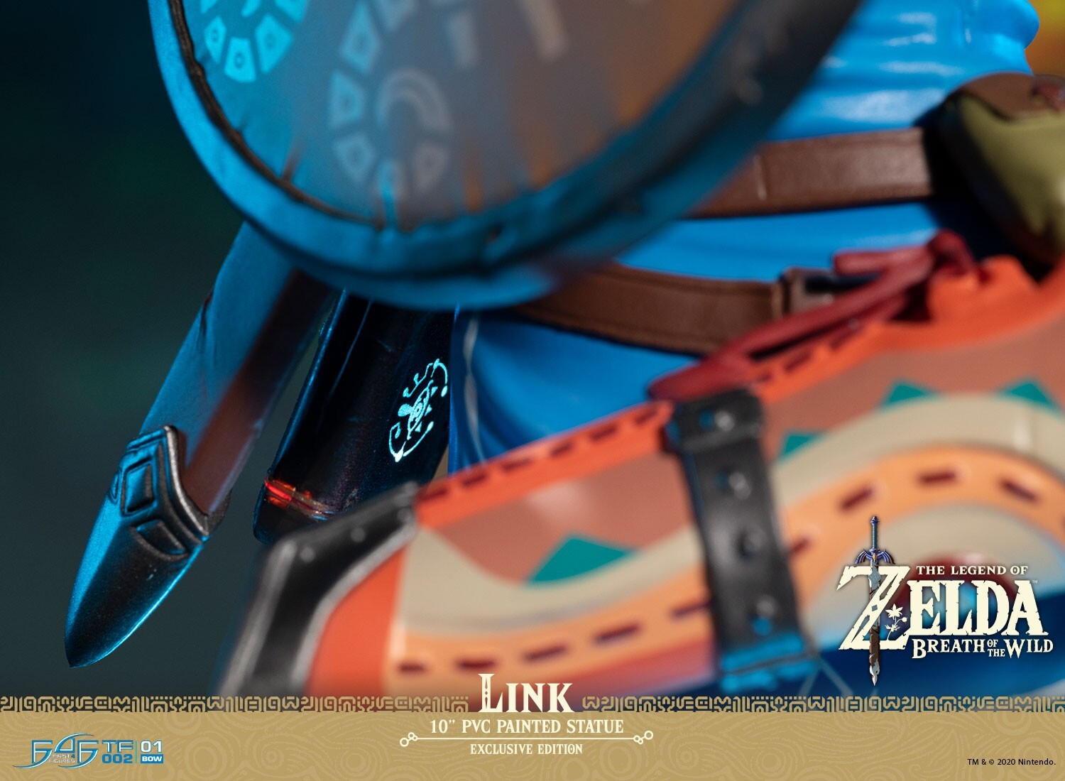 Zelda no Densetsu: Breath of the Wild - Link - Light-Up Figure (First 4 Figures) photo 7