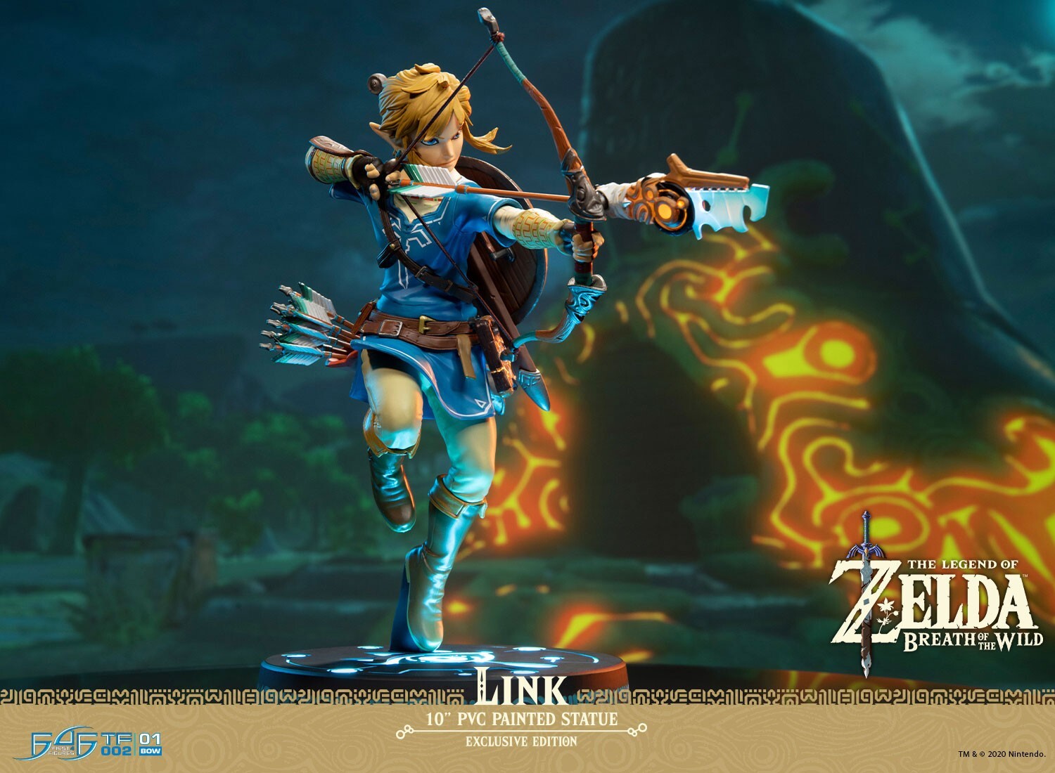 Zelda no Densetsu: Breath of the Wild - Link - Light-Up Figure (First 4 Figures) photo 9