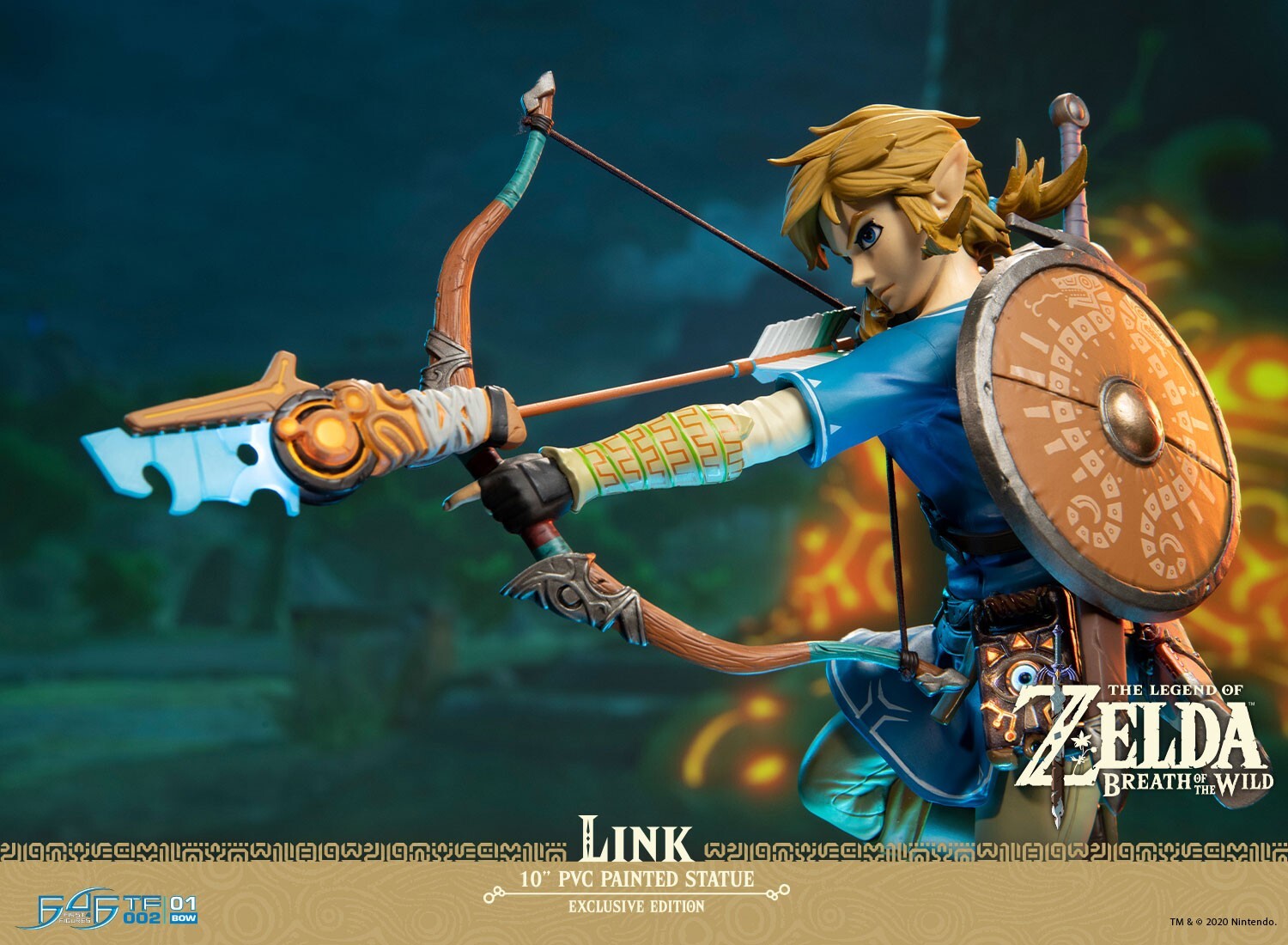 Zelda no Densetsu: Breath of the Wild - Link - Light-Up Figure (First 4 Figures) photo 10