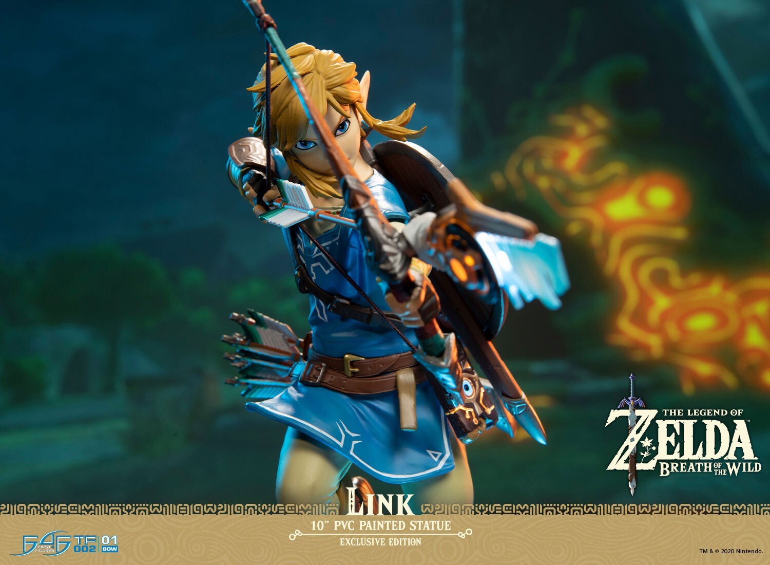 Zelda no Densetsu: Breath of the Wild - Link - Light-Up Figure (First 4 Figures) photo 11