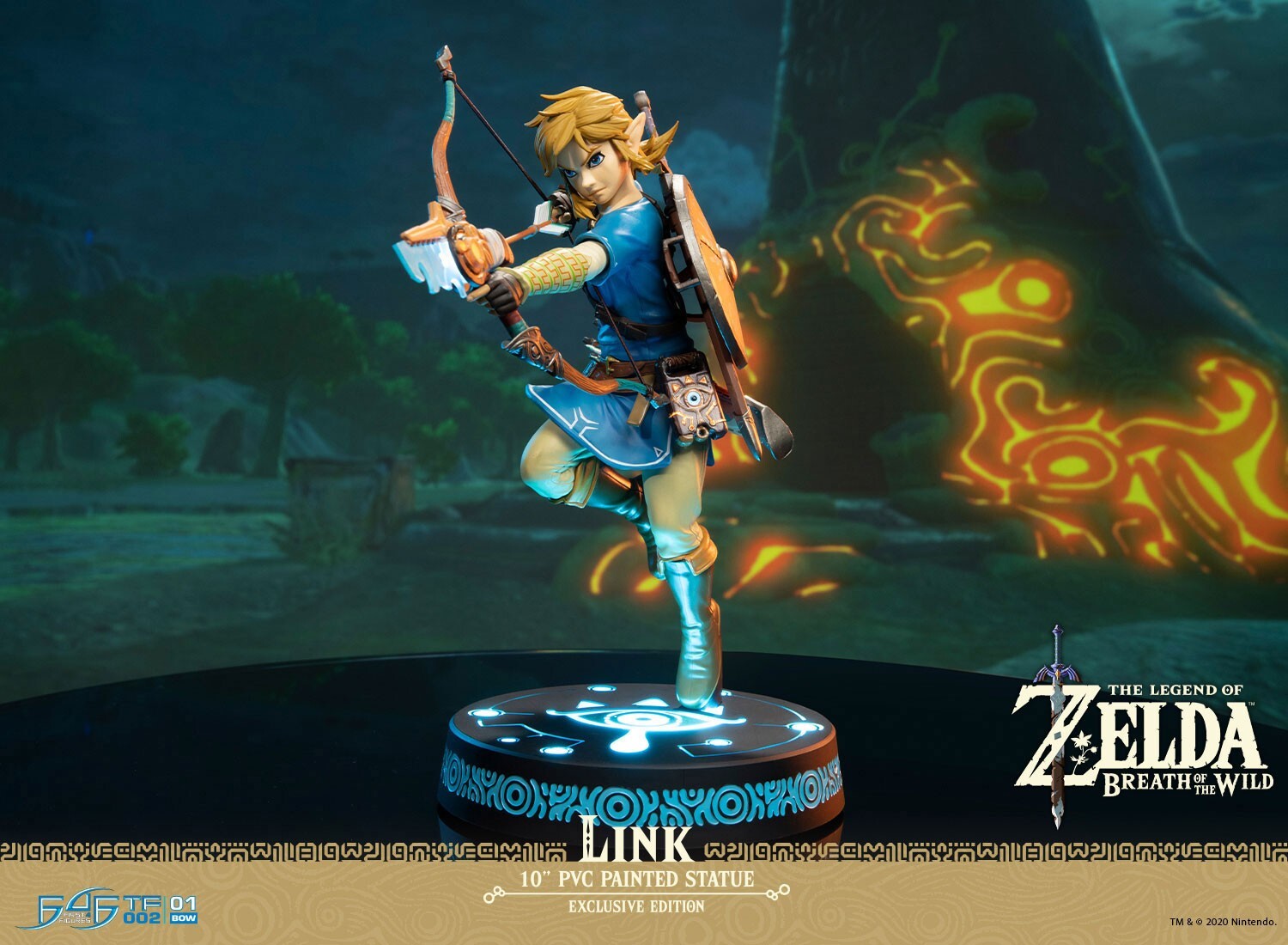 Zelda no Densetsu: Breath of the Wild - Link - Light-Up Figure (First 4 Figures) photo 12