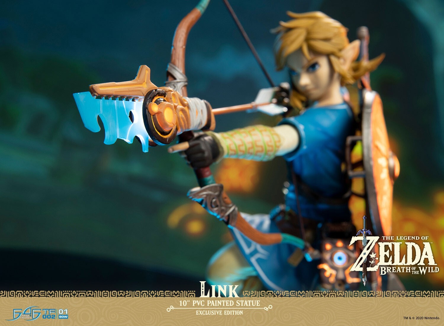 Zelda no Densetsu: Breath of the Wild - Link - Light-Up Figure (First 4 Figures) photo 14