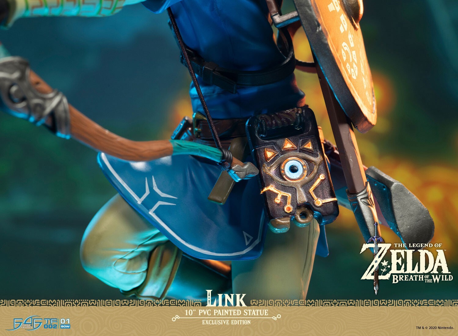 Zelda no Densetsu: Breath of the Wild - Link - Light-Up Figure (First 4 Figures) photo 16