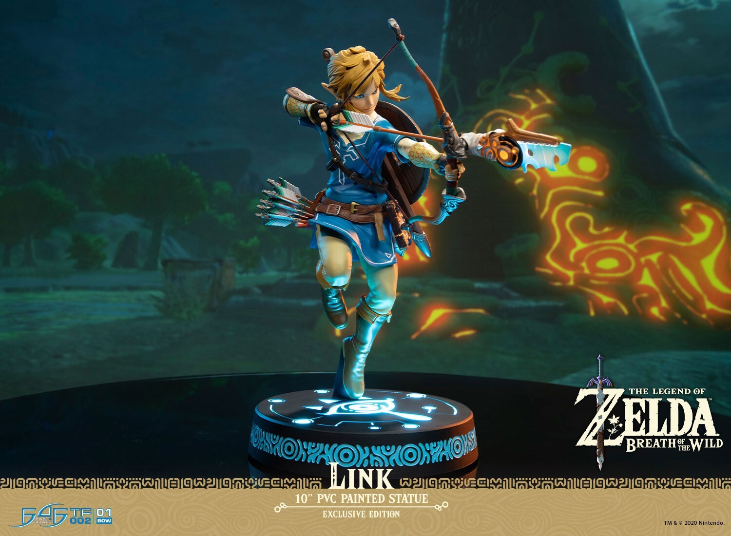 Zelda no Densetsu: Breath of the Wild - Link - Light-Up Figure (First 4 Figures) photo 17