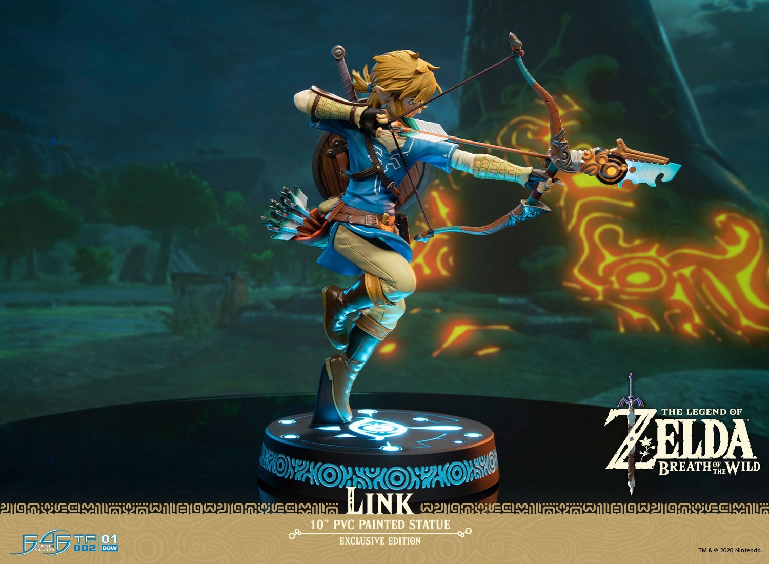 Zelda no Densetsu: Breath of the Wild - Link - Light-Up Figure (First 4 Figures) photo 18