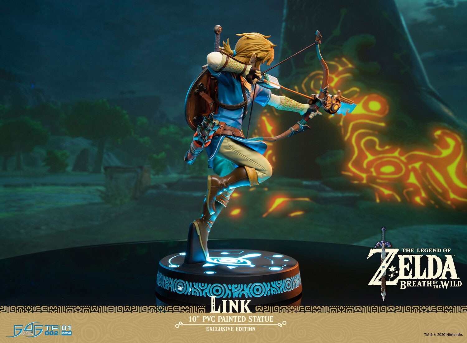 Zelda no Densetsu: Breath of the Wild - Link - Light-Up Figure (First 4 Figures) photo 19