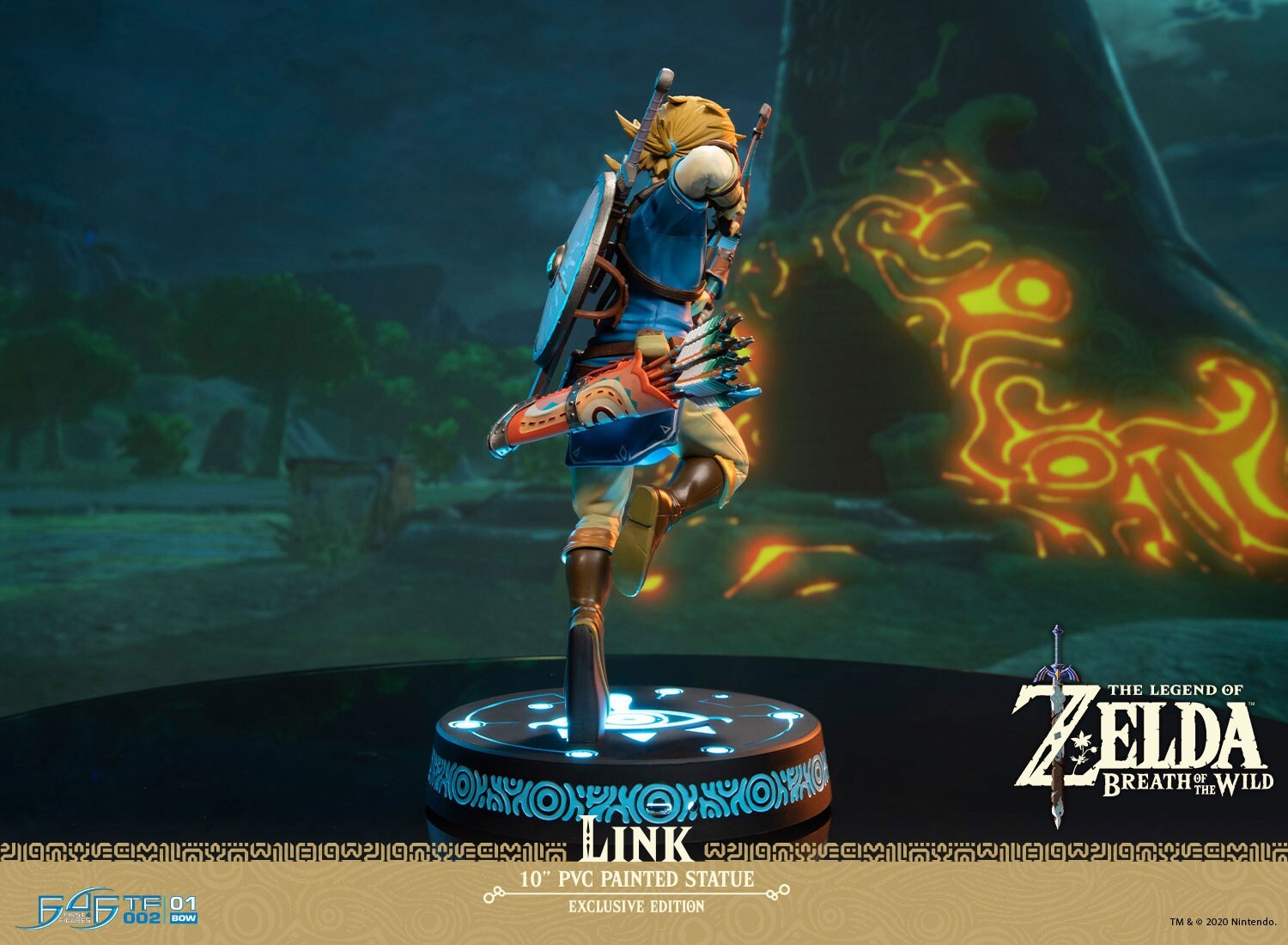 Zelda no Densetsu: Breath of the Wild - Link - Light-Up Figure (First 4 Figures) photo 20