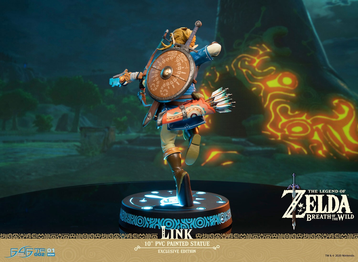 Zelda no Densetsu: Breath of the Wild - Link - Light-Up Figure (First 4 Figures) photo 21