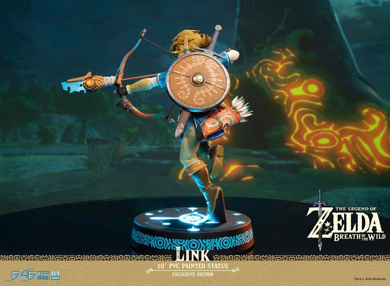 Zelda no Densetsu: Breath of the Wild - Link - Light-Up Figure (First 4 Figures) photo 22