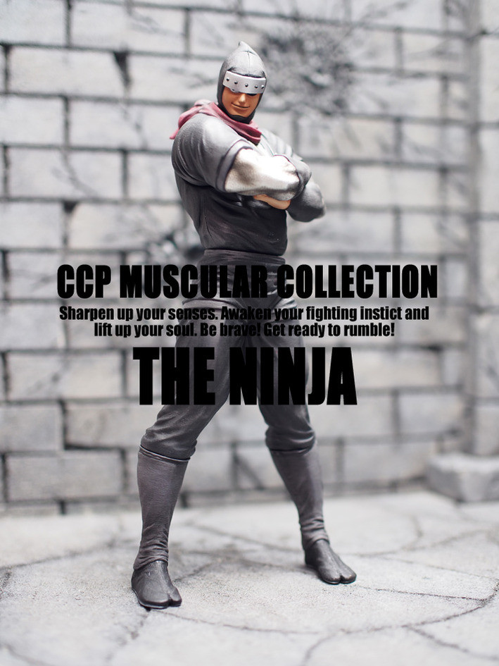 Kinnikuman - The Ninja - CCP Muscular Collection  (NO.36) - Akuma Roku Kishi Shoki Toujou Ver. Gensaku Black (CCP) photo 3