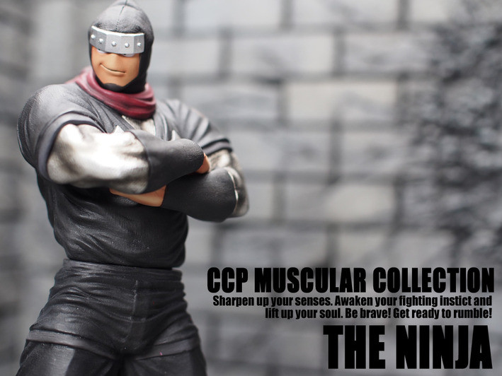 Kinnikuman - The Ninja - CCP Muscular Collection  (NO.36) - Akuma Roku Kishi Shoki Toujou Ver. Gensaku Black (CCP) photo 5