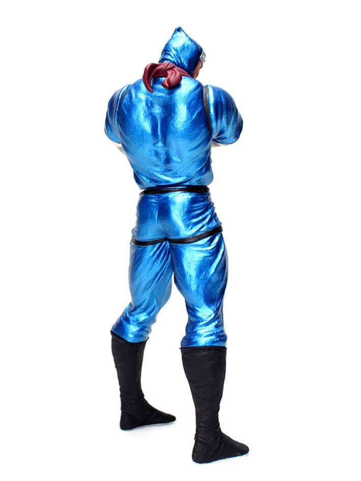 Kinnikuman - The Ninja - CCP Muscular Collection (NO.36) - Akuma Roku Kishi Shoki Toujou Ver. Gensaku Blue Metallic (CCP) photo 2