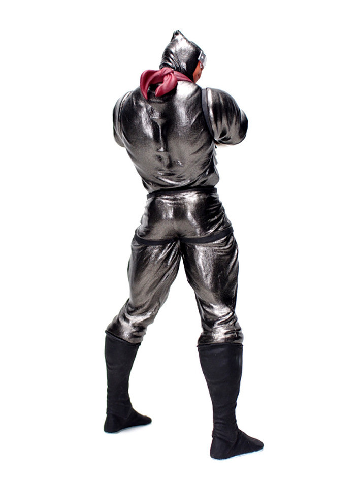 Kinnikuman - The Ninja - CCP Muscular Collection  (NO.36) - Akuma Roku Kishi Shoki Toujou Ver. Gensaku Black Metallic (CCP) photo 2