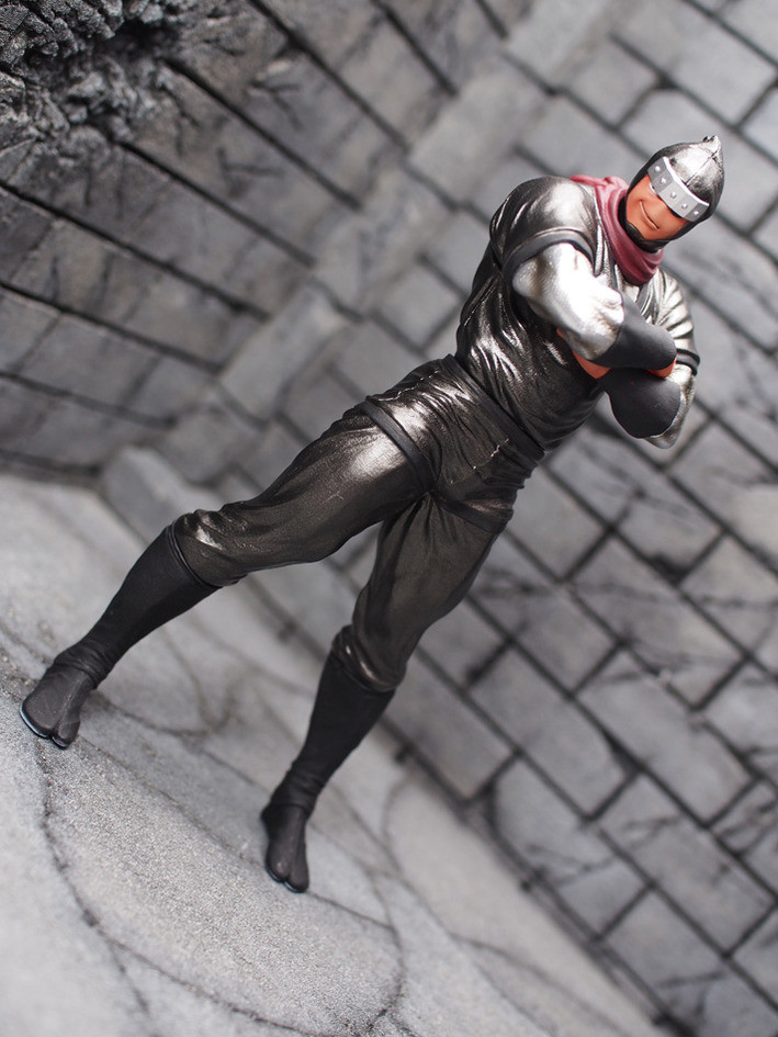 Kinnikuman - The Ninja - CCP Muscular Collection  (NO.36) - Akuma Roku Kishi Shoki Toujou Ver. Gensaku Black Metallic (CCP) photo 4