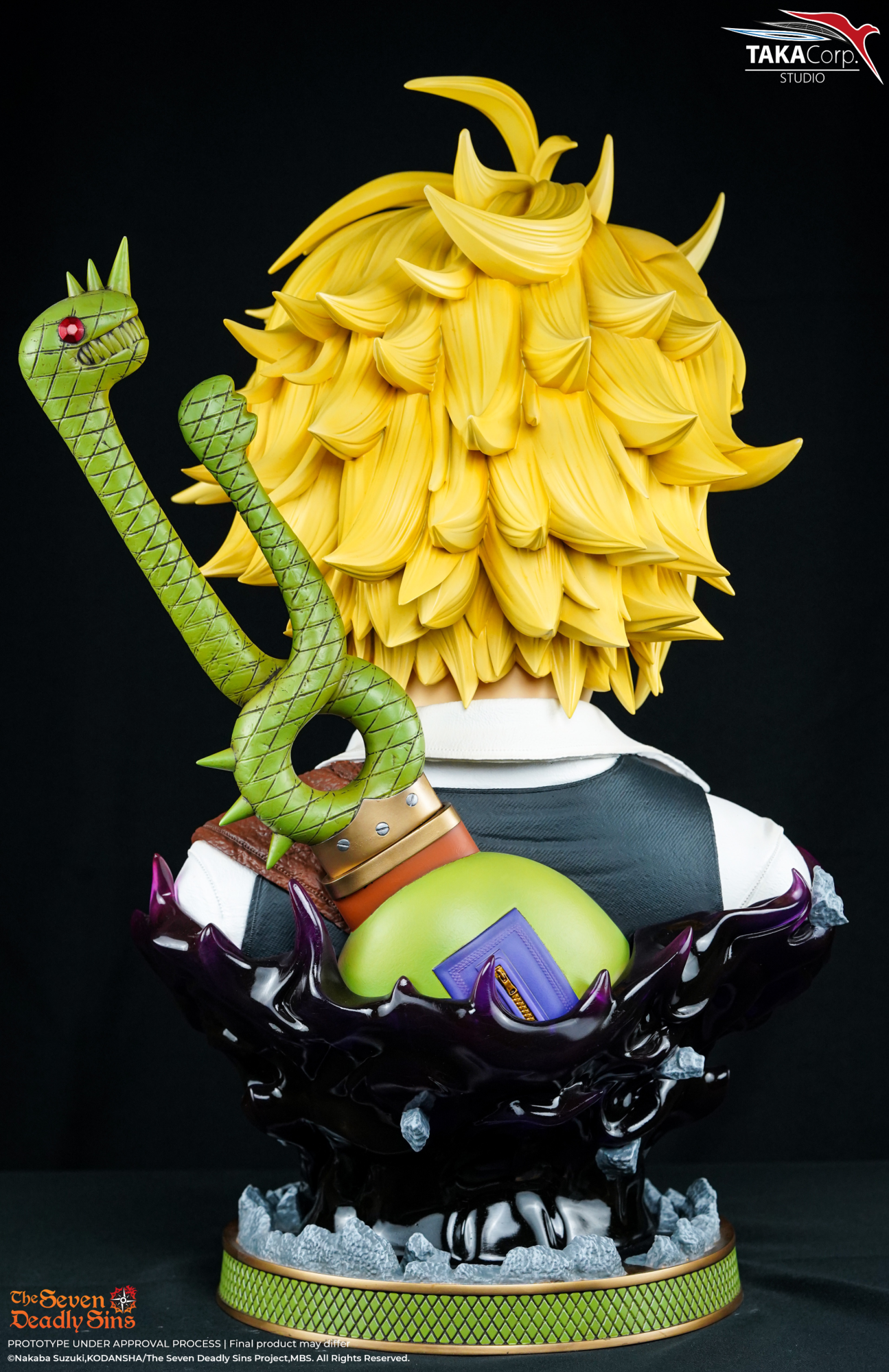 Nanatsu no Taizai - Meliodas - Bust - 1/1 (Plastoy, Taka Corp Studio) photo 2