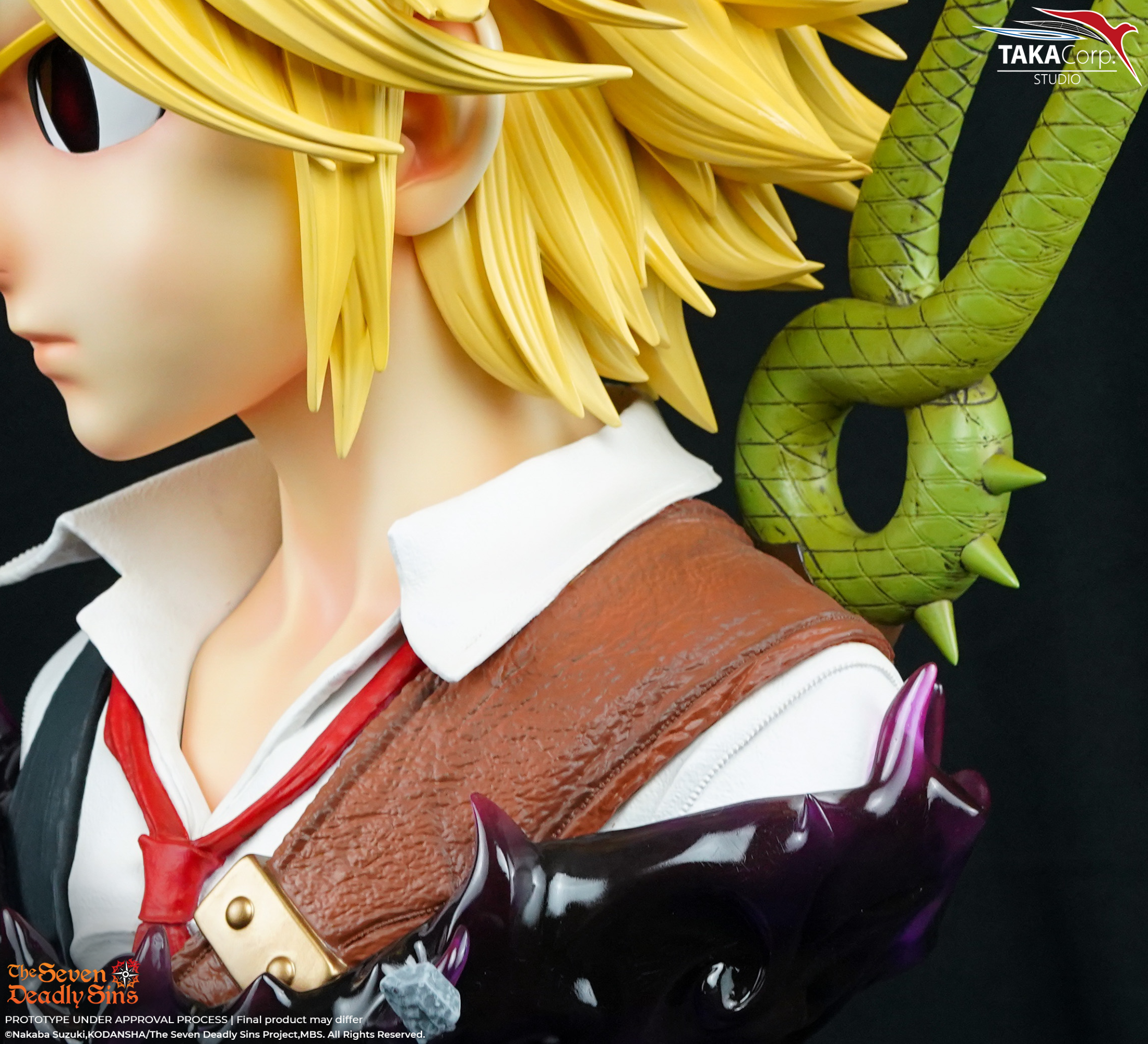 Nanatsu no Taizai - Meliodas - Bust - 1/1 (Plastoy, Taka Corp Studio) photo 9
