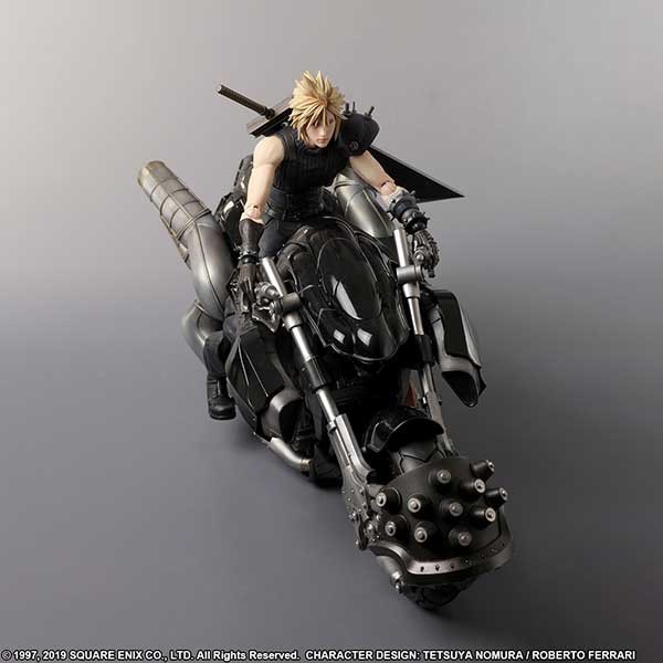 Final Fantasy VII Remake - Cloud Strife - Play Arts Kai - & Hardy Daytona (Square Enix) photo 4