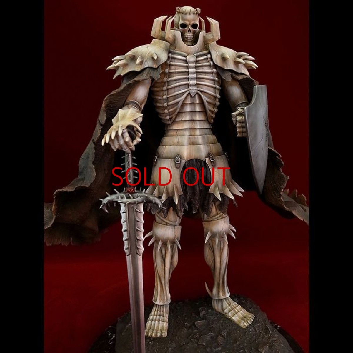 Berserk - Dokuro no Kishi - 1/5 - No. 468 Skull Knight 2017- Limited Edition I(White Skeleton Version) (Art of War) photo 2