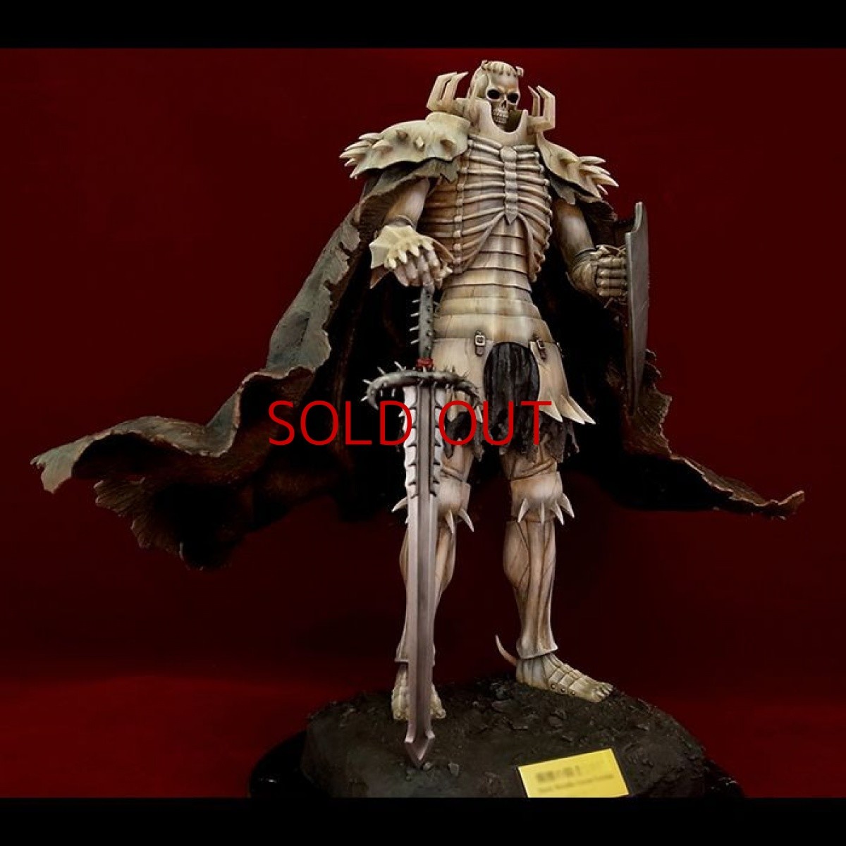 Berserk - Dokuro no Kishi - 1/5 - No. 468 Skull Knight 2017- Limited Edition I(White Skeleton Version) (Art of War) photo 5