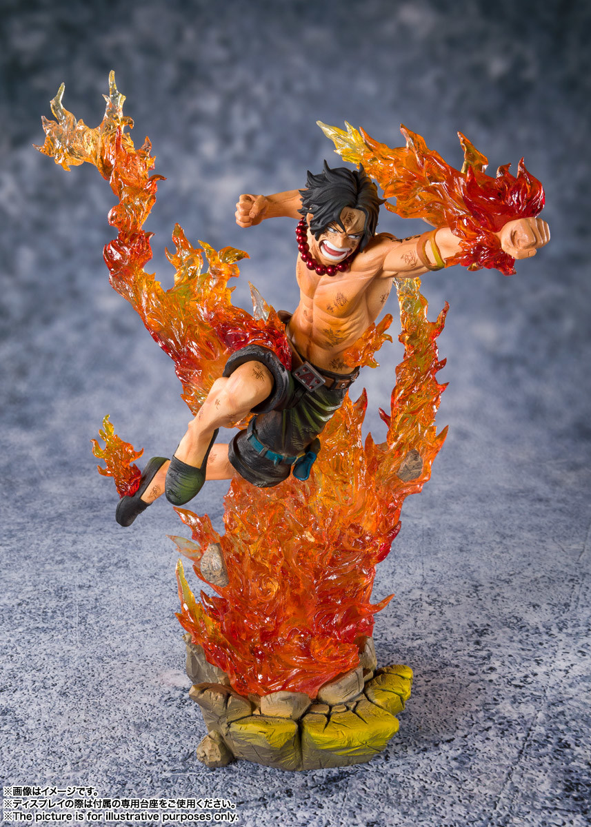 One Piece - Portgas D. Ace - Chou Gekisen -Extra Battle- - Figuarts ZERO - Whitebeard Pirates 2nd Commander (Bandai Spirits) photo 4