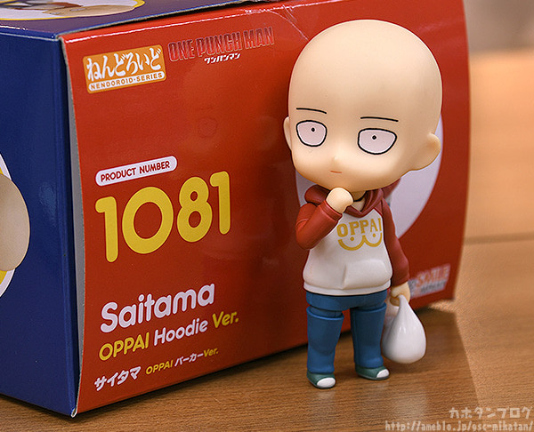 One Punch Man - Saitama - Nendoroid (#1081) - Oppai Hoodie Ver. (Good Smile Company) photo 8