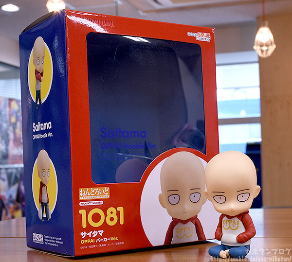 One Punch Man - Saitama - Nendoroid (#1081) - Oppai Hoodie Ver. (Good Smile Company) photo 9
