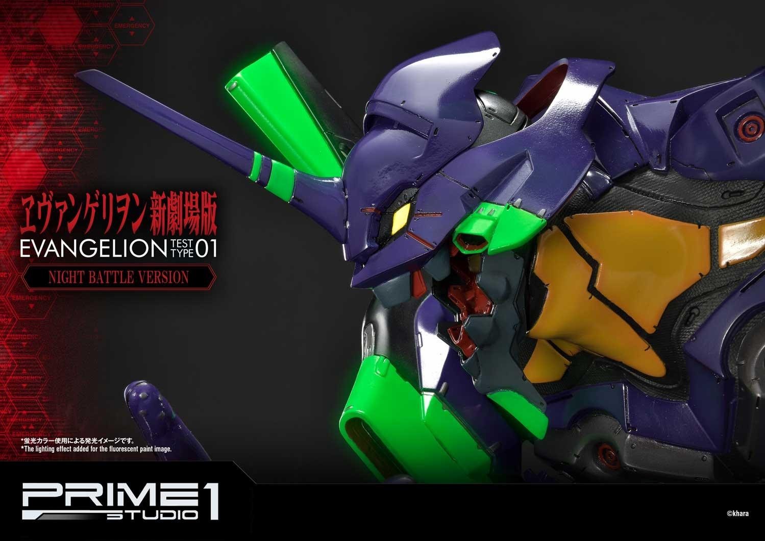 Evangelion Shin Gekijouban - EVA-01 - Ultimate Diorama Masterline  (UDMEVA-01NB) - Night Battle version (Prime 1 Studio) photo 10