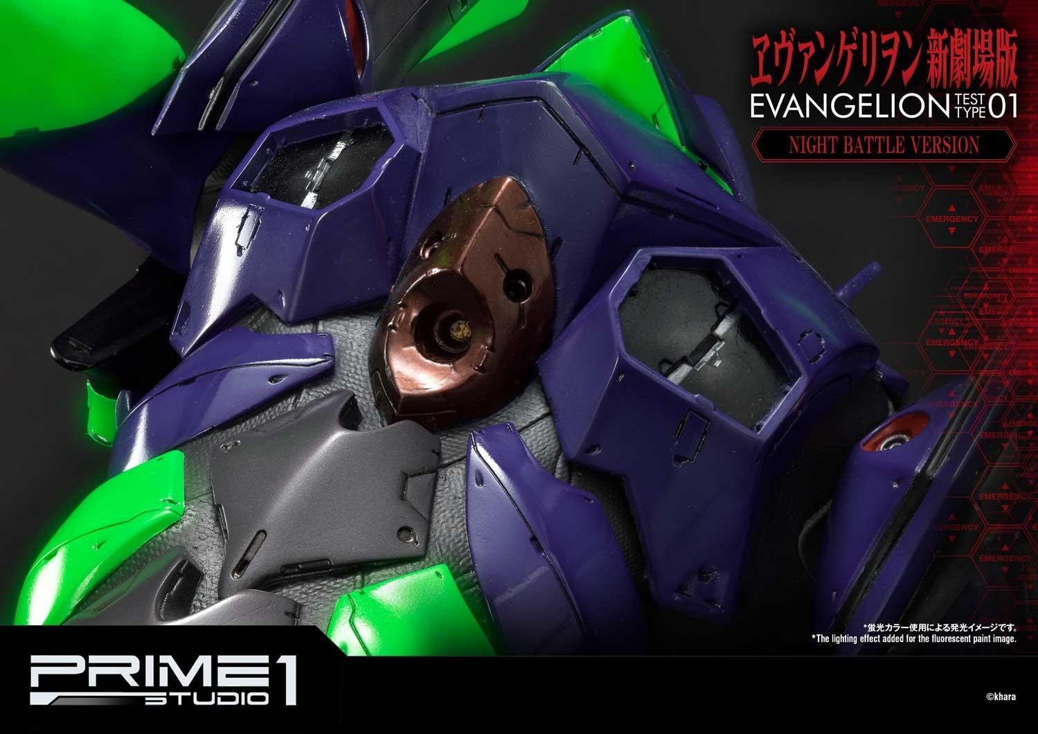 Evangelion Shin Gekijouban - EVA-01 - Ultimate Diorama Masterline  (UDMEVA-01NB) - Night Battle version (Prime 1 Studio) photo 15