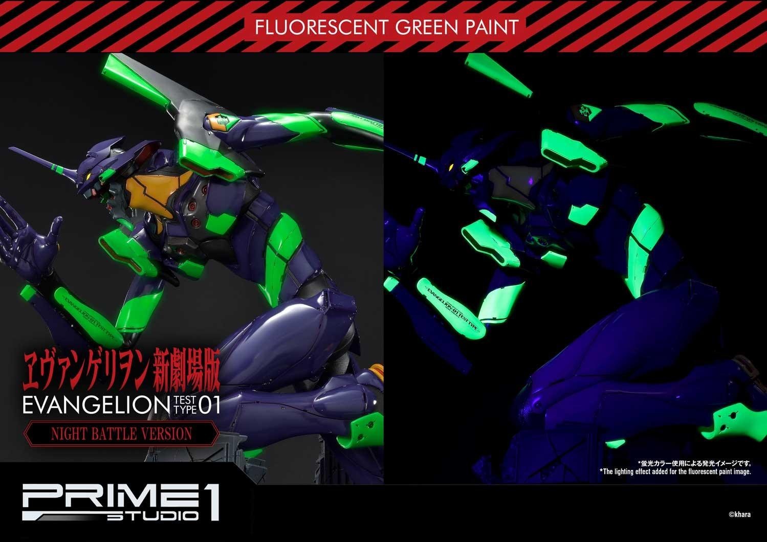 Evangelion Shin Gekijouban - EVA-01 - Ultimate Diorama Masterline  (UDMEVA-01NB) - Night Battle version (Prime 1 Studio) photo 30