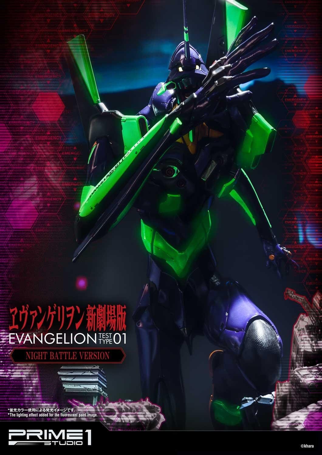 Evangelion Shin Gekijouban - EVA-01 - Ultimate Diorama Masterline  (UDMEVA-01NB) - Night Battle version (Prime 1 Studio) photo 32