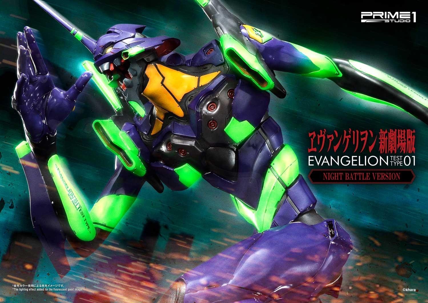 Evangelion Shin Gekijouban - EVA-01 - Ultimate Diorama Masterline  (UDMEVA-01NB) - Night Battle version (Prime 1 Studio) photo 42