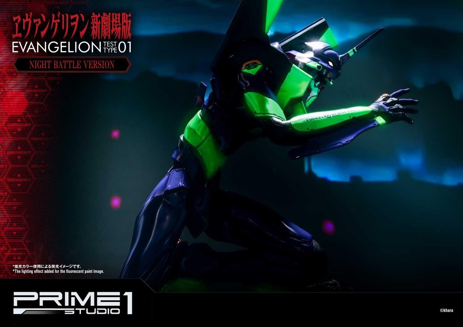 Evangelion Shin Gekijouban - EVA-01 - Ultimate Diorama Masterline  (UDMEVA-01NB) - Night Battle version (Prime 1 Studio) photo 44