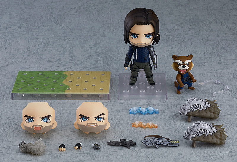 Avengers: Infinity War - Rocket Raccoon - Winter Soldier - Nendoroid  (#1127-DX) - Infinity Edition, DX Ver. (Good Smile Company) photo 6