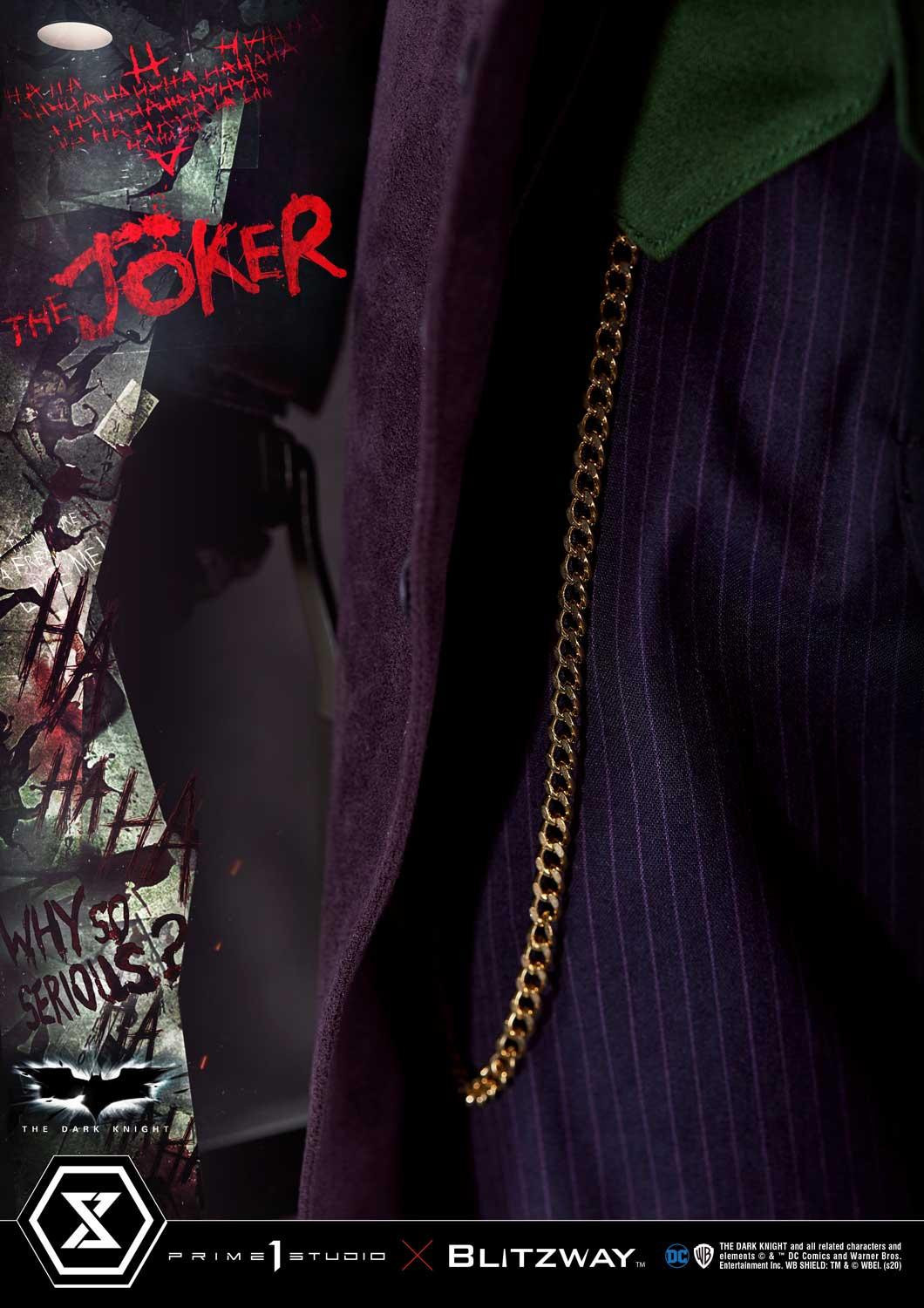 The Dark Knight - Joker - Museum Masterline Series  (MMTDK-01S) - 1/3 - Bonus Version (Blitzway, Prime 1 Studio) photo 19