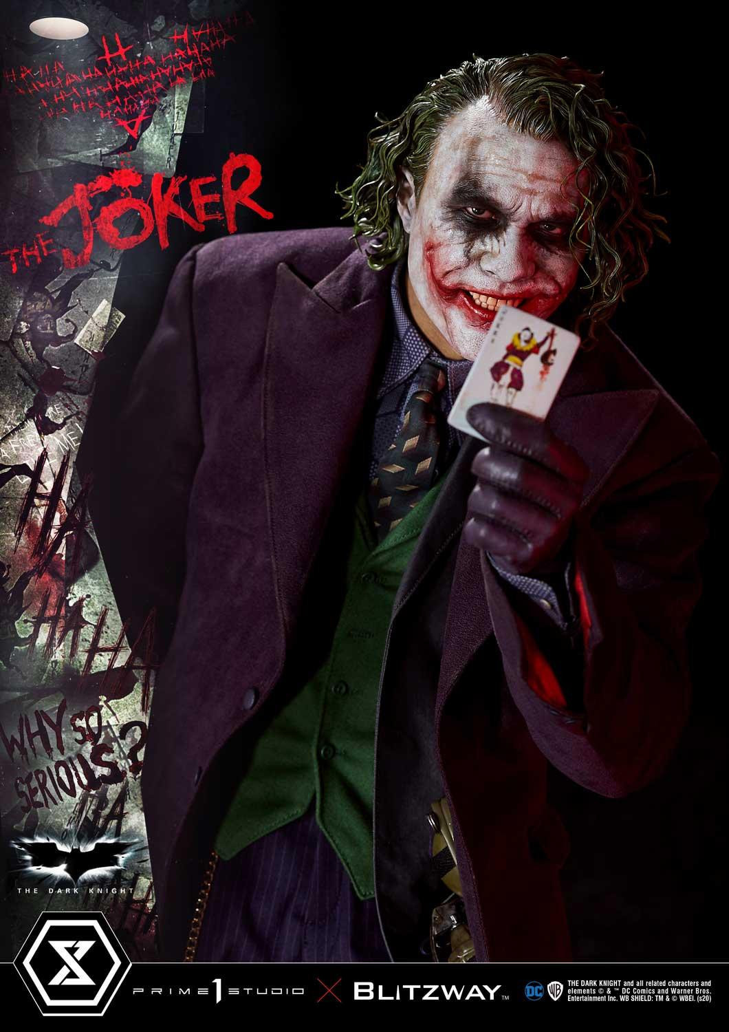 The Dark Knight - Joker - Museum Masterline Series  (MMTDK-01S) - 1/3 - Bonus Version (Blitzway, Prime 1 Studio) photo 25
