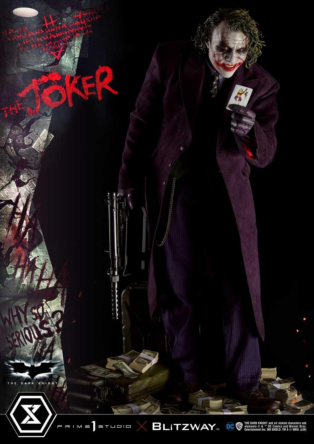 The Dark Knight - Joker - Museum Masterline Series  (MMTDK-01S) - 1/3 - Bonus Version (Blitzway, Prime 1 Studio) photo 27