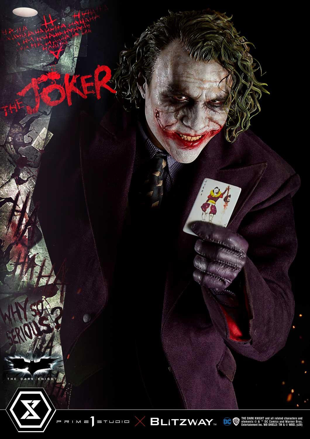 The Dark Knight - Joker - Museum Masterline Series  (MMTDK-01S) - 1/3 - Bonus Version (Blitzway, Prime 1 Studio) photo 28